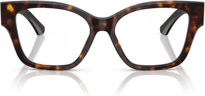 Burberry BE2420 3002 Eyeglasses 52mm Havana / Clear Demo Lens
