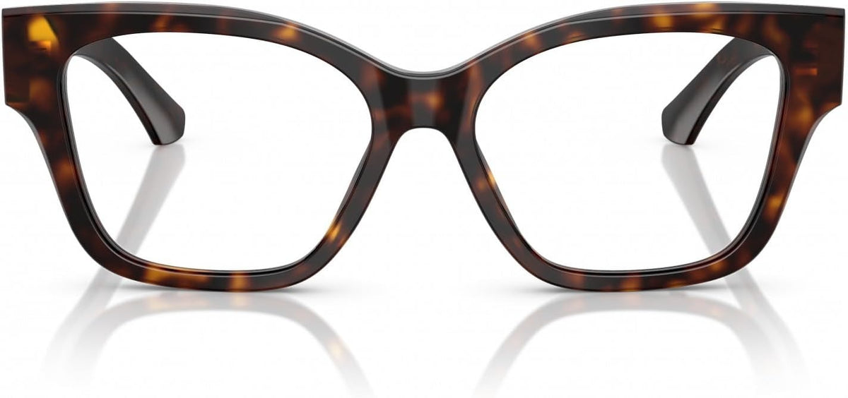Burberry BE2420 3002 Eyeglasses 52mm Havana / Clear Demo Lens