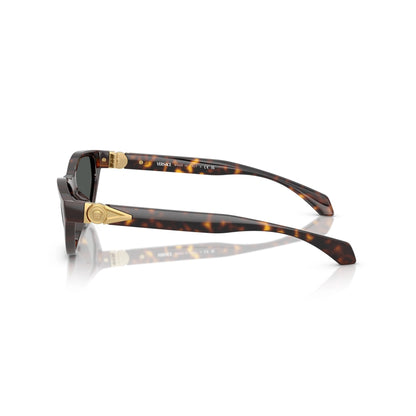 Versace Sunglasses VE4491U 108/87 55mm Havana / Dark Grey Lens