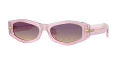 Versace Sunglasses VE4487 551370 54mm Opal Lilac / Yellow Gradient Violet Lens