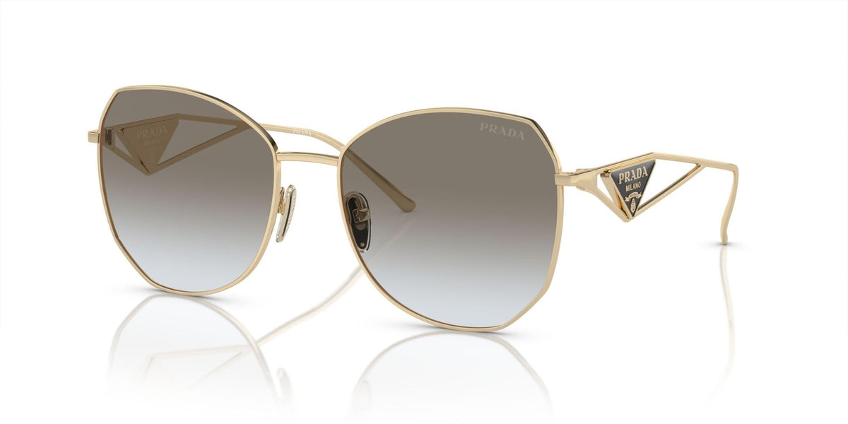 Prada Sunglasses PR57YS ZVN0A7 57mm Pale Gold / Grey Gradient Lens