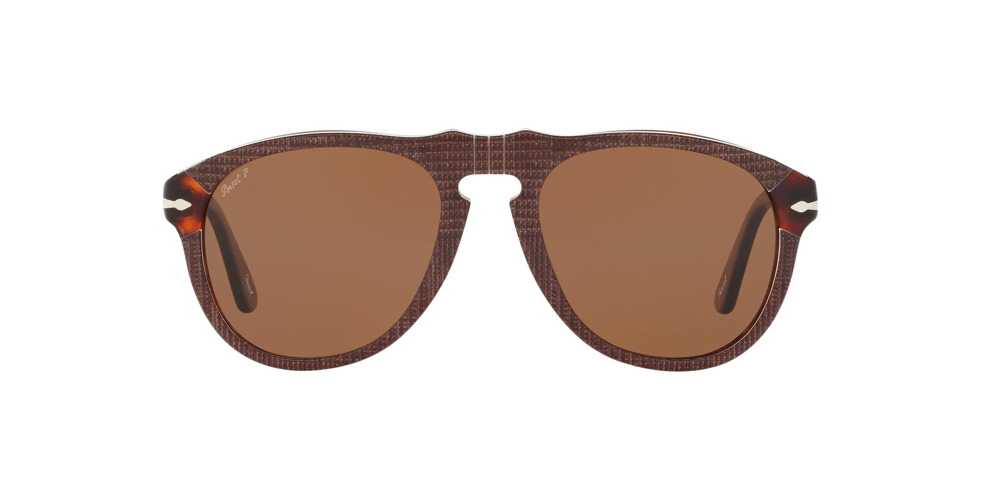 Persol Sunglasses PO0649 1091AN 54mm Brown Prince Of Wales / Polar Brown Lens