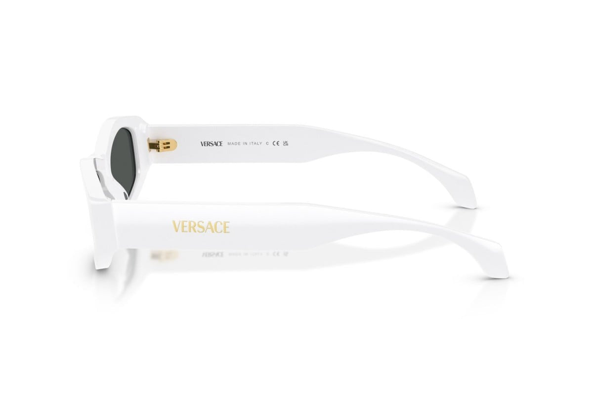 Versace Sunglasses VE4487 314/87 54mm White / Dark Grey Lens