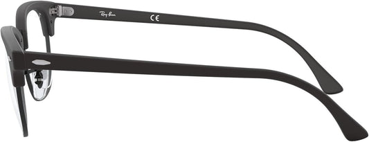 Ray-Ban RX5154 2077 Eyeglasses 53mm Matte Black / Clear Demo Lens