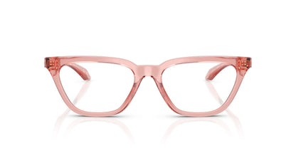 Versace Eyeglasses VE3352U 5322 53mm Peach / Demo Lens