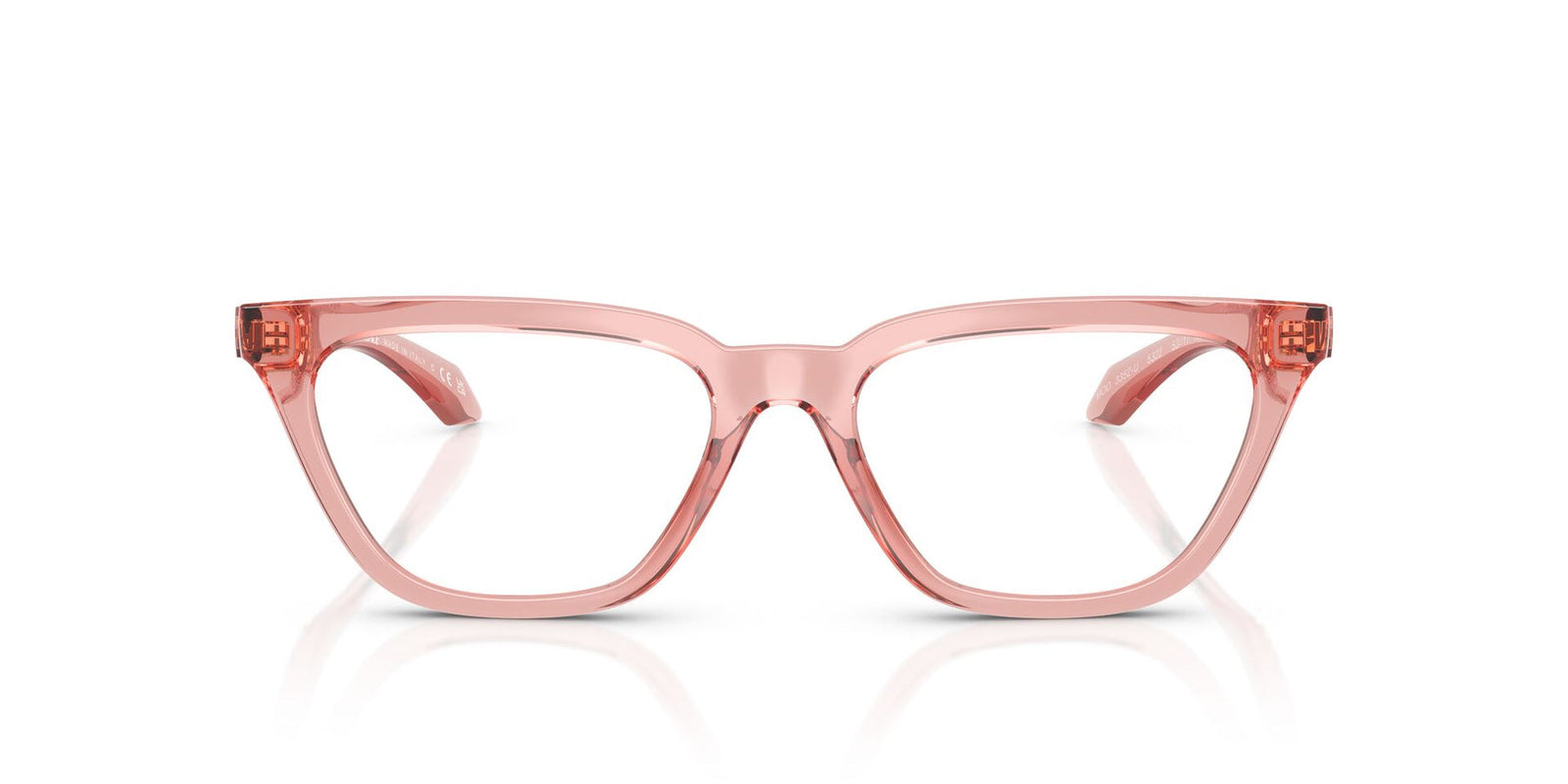 Versace Eyeglasses VE3352U 5322 53mm Peach / Demo Lens