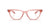 Versace Eyeglasses VE3352U 5322 53mm Peach / Demo Lens