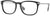 Burberry Eyeglasses BE2369 3829 56mm Black on Charcoal / Demo Lens