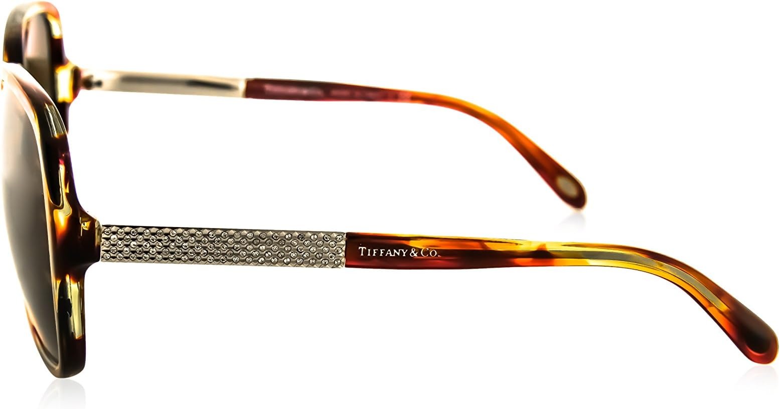 Tiffany & Co VINTAGE Sunglasses TF4072B 80813G 57mm Spotted Violet / Brown Lens