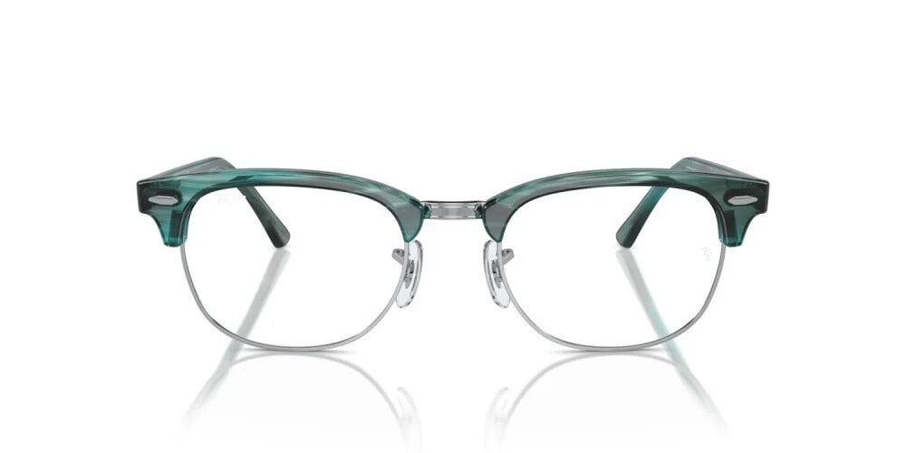 Ray-Ban RX5154 8377 Eyeglasses 53mm Striped Green / Clear Demo Lens