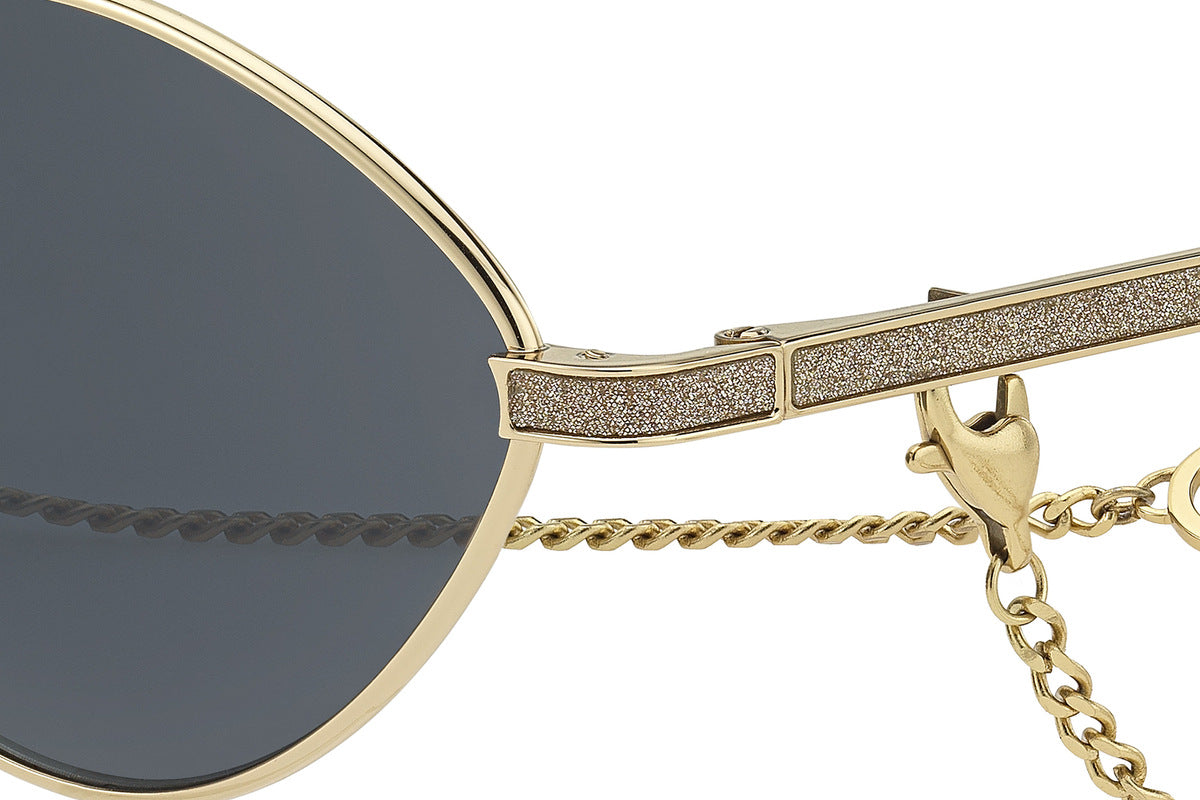 Jimmy Choo Sunglasses JC SONNY-S 2F7 58mm Gold Grey / Grey Lens