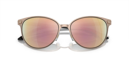 Versace Sunglasses VE2168 1409/5R 57mm Pink Gold / Dark Grey Mirror Pink