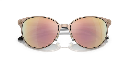 Versace Sunglasses VE2168 1409/5R 57mm Pink Gold / Dark Grey Mirror Pink