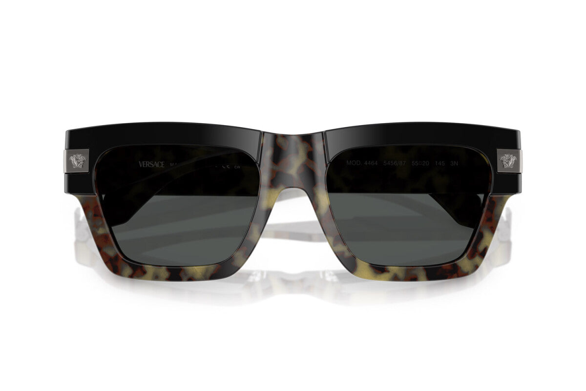 Versace Sunglasses VE4464 545687 52mm Havana / Dark Grey Lens