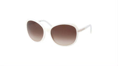 Prada Sunglasses PR04NSA 7S36S1 61mm Ivory / Brown Gradient Lens