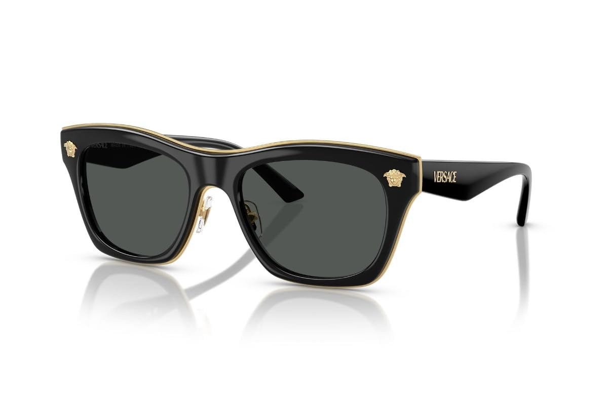Versace Sunglasses VE2272 GB187 53mm Black / Dark Grey Lens