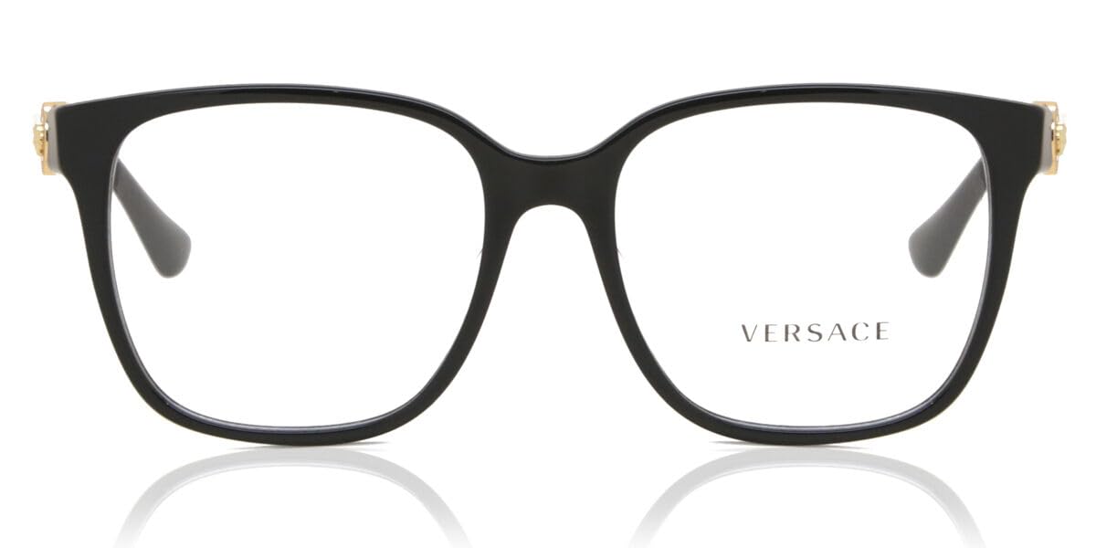 Versace Eyeglasses VE3332D GB1 55mm Black / Demo Lens