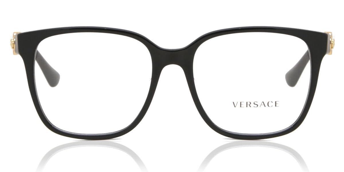 Versace Eyeglasses VE3332D GB1 55mm Black / Demo Lens