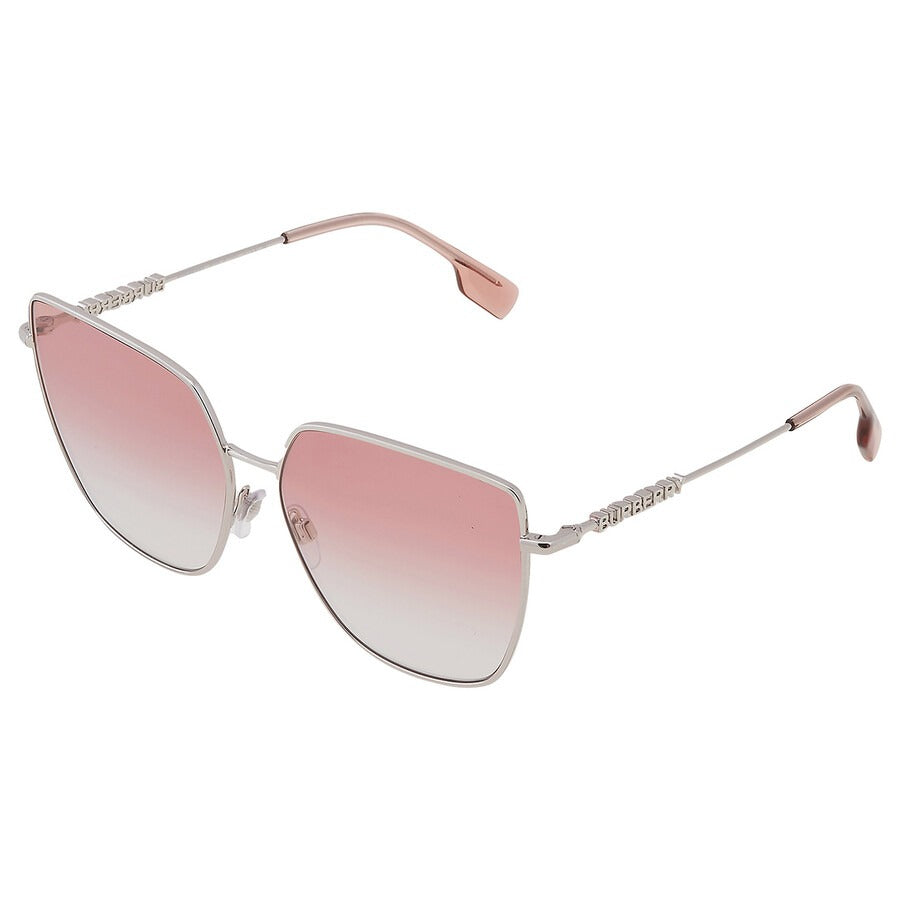 Burberry ALexis Sunglasses BE3143 10058D 61mm Silver / Pink Gradient Lens