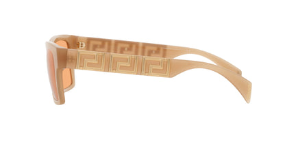 Versace Sunglasses VE4445 541174 54mm Opal Beige / Dark Orange Lens