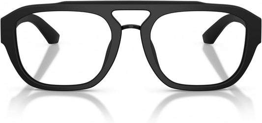 Dolce & Gabbana DG3415 525 Eyeglasses 55mm Matte Black / Clear Demo Lens
