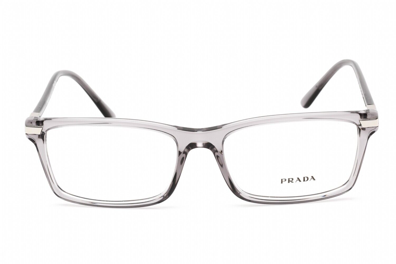 Prada Eyeglasses PR03YV 08U1O1 54mm Transparent Grey / Demo Lens