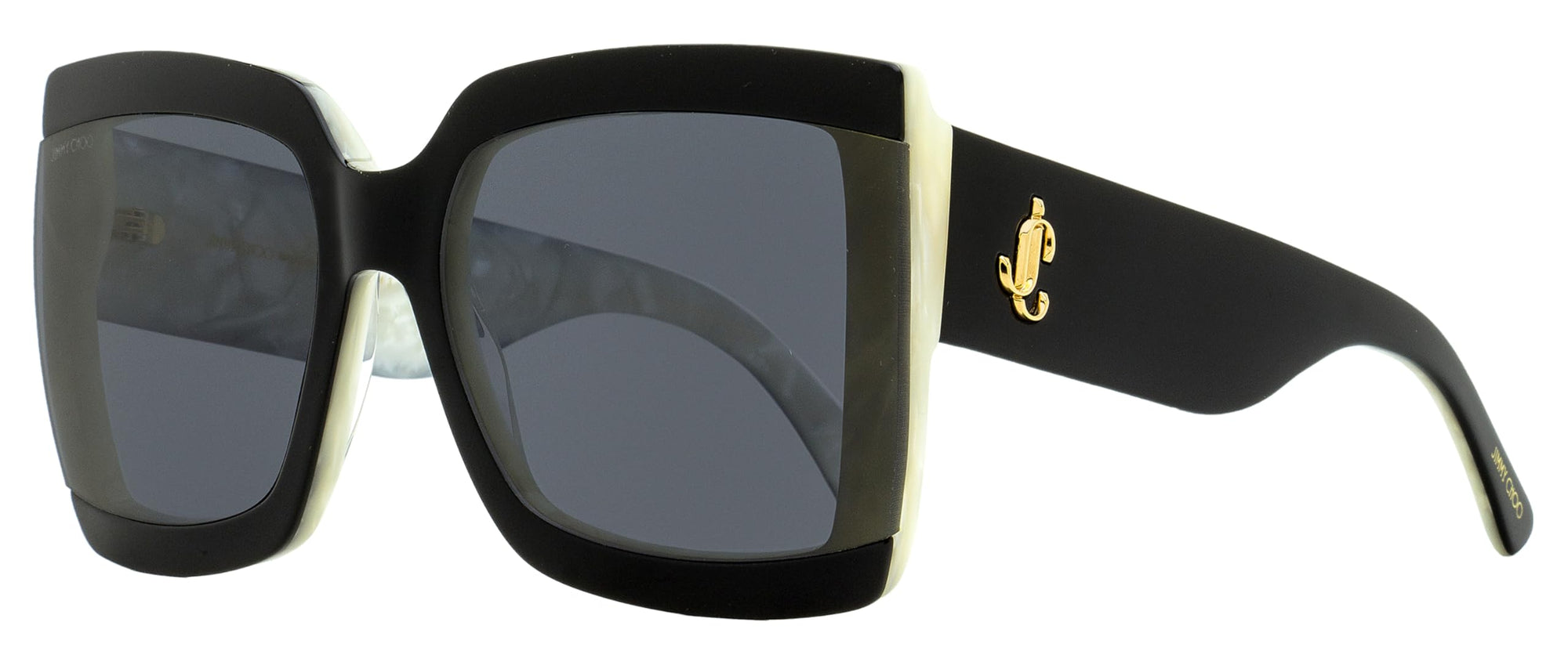 Jimmy Choo Sunglasses JC RENEE_S 9HT 61mm Black Ivory / Gray Lens