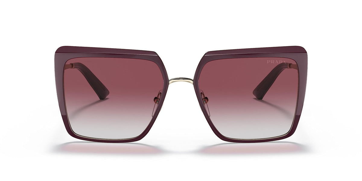 Prada Sunglasses PR58WS VIY412 57mm Garnet / Grey Gradient Violet Lens