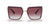 Prada Sunglasses PR58WS VIY412 57mm Garnet / Grey Gradient Violet Lens