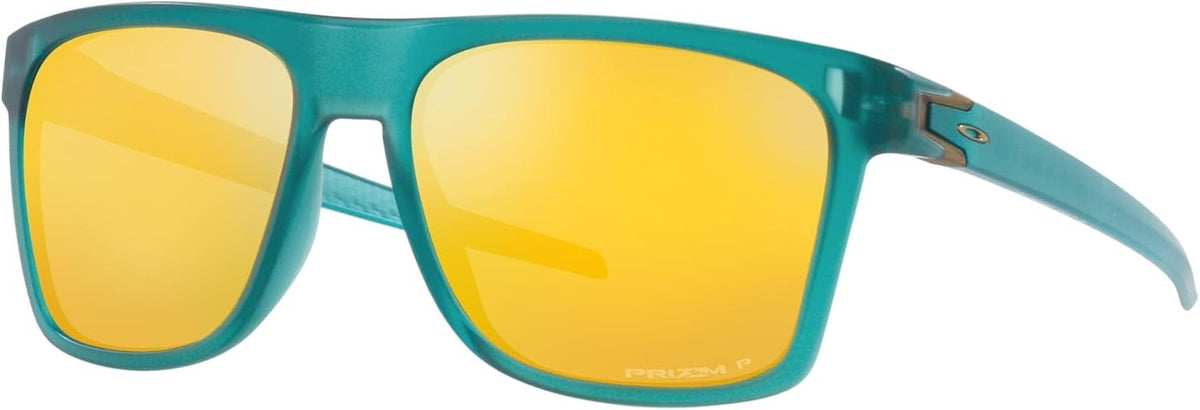 Oakley Leffingwell OO9100 910006 57mm Matte Artic Surf / Prizm 24K Polarized