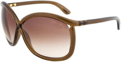 Tom Ford TF0201-CHARLIE 48F 64mm Sunglasses Brown / Brown Gradient Lens