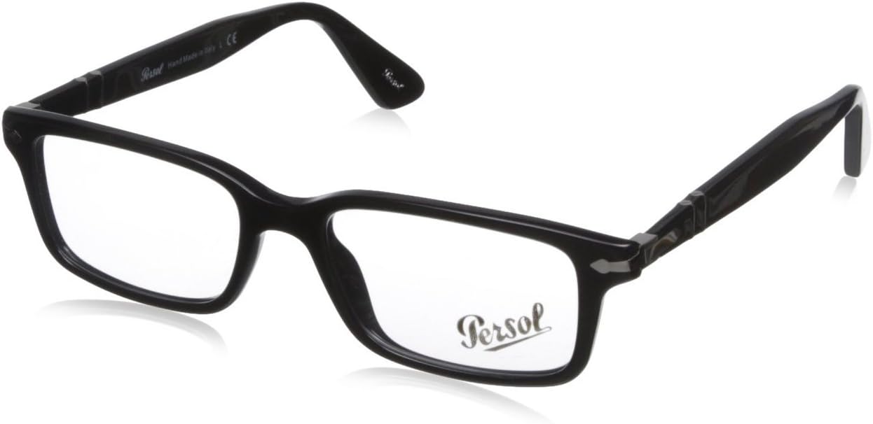 Persol PO2965VM 95 53mm Eyeglasses Black / Clear Demo Lens
