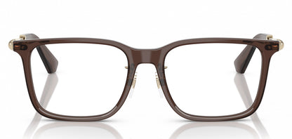 Burberry BE2426D 4116 Square Eyeglasses 54mm Brown / Clear Demo Lens