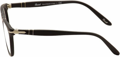 Persol PO2996V 900 50mm Eyeglasses Matte Grey Black / Clear Demo Lens - image 2