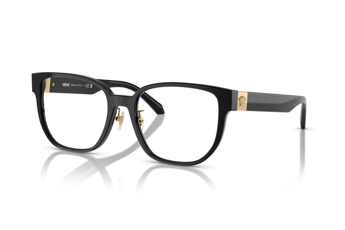 Versace Eyeglasses VE3360D GB1 54mm Black / Demo Lens