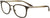 Burberry Square Eyeglasses BE2256 3002 53mm Dark Havana / Demo Lens [53-19-145]