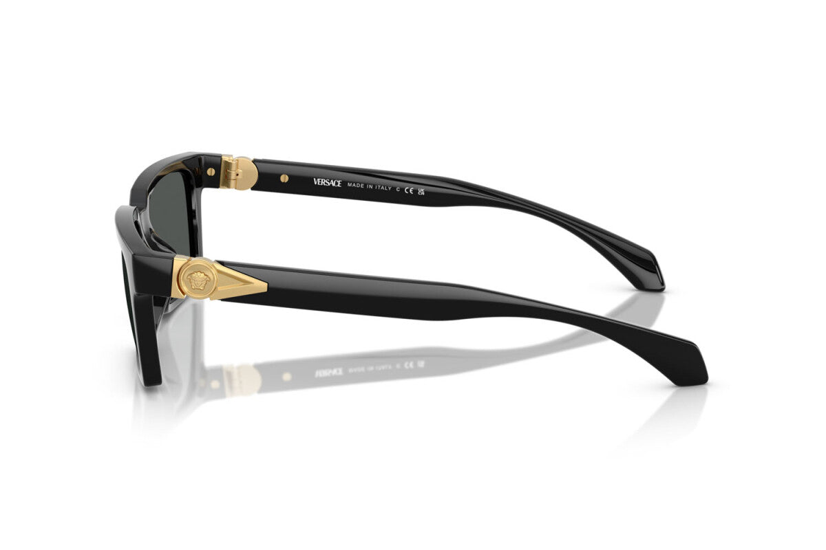 Versace Sunglasses VE4490U GB187 55mm Black / Dark Grey Lens