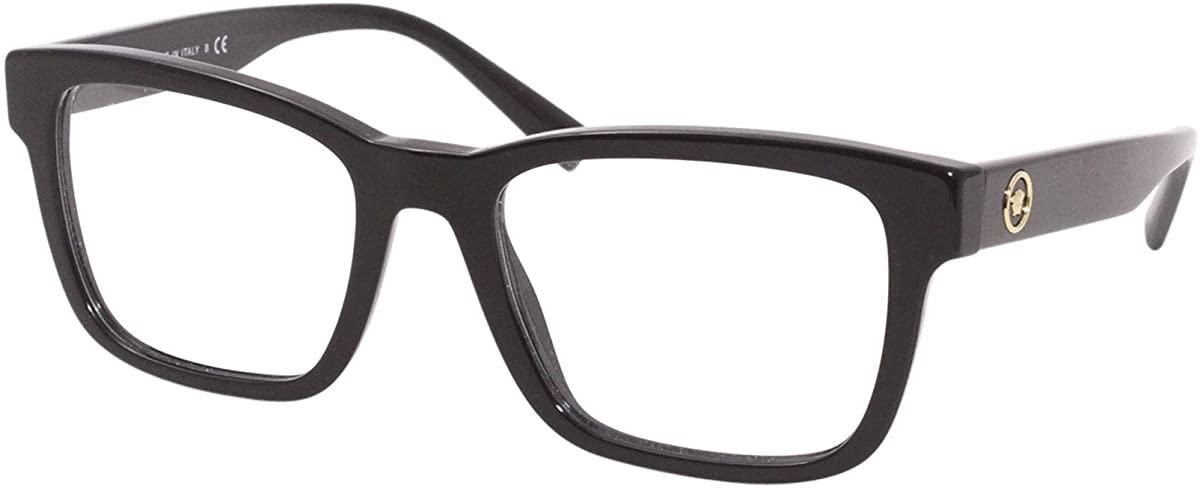 Versace Eyeglasses VE3285 GB1 53mm Black / Demo Lens