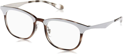 Ray-Ban RX7112 5728 53mm Eyeglasses White Black Transparent / Clear Demo Lens