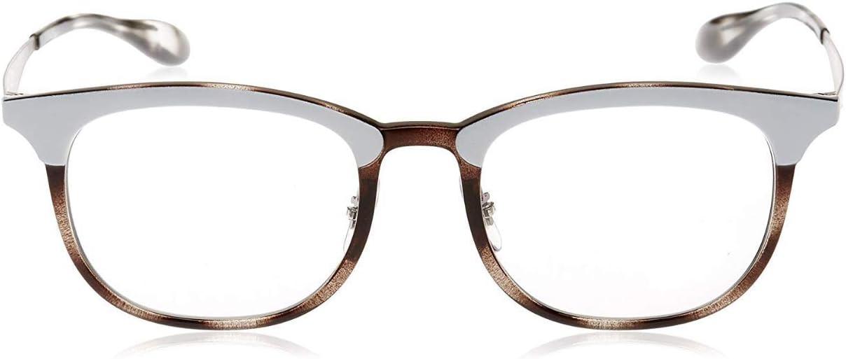 Ray-Ban RX7112 5728 53mm Eyeglasses White Black Transparent / Clear Demo Lens - image 2