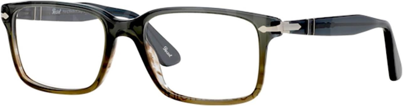 Persol PO2880VM 1012 56mm Eyeglasses Transparent Black Grey / Clear Demo Lens