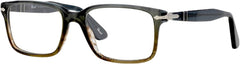 Persol PO2880VM 1012 56mm Eyeglasses Transparent Black Grey / Clear Demo Lens