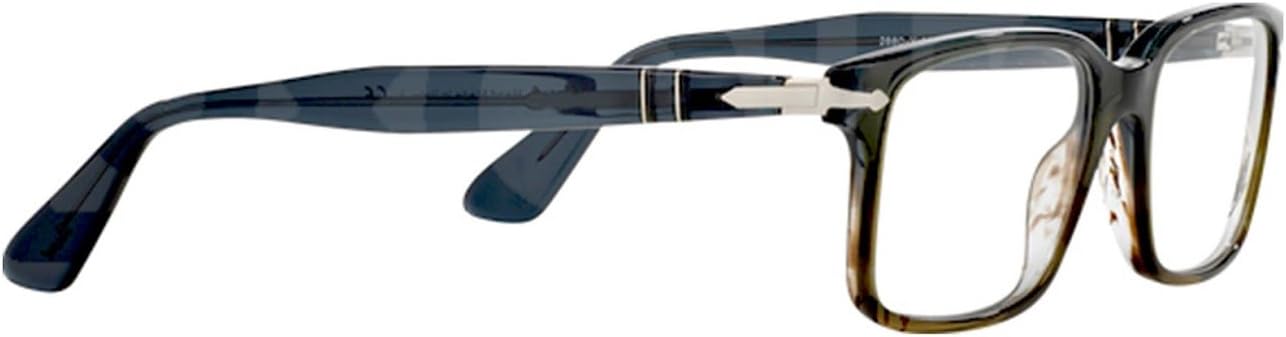 Persol PO2880VM 1012 56mm Eyeglasses Transparent Black Grey / Clear Demo Lens - image 2