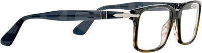 Persol PO2880VM 1012 56mm Eyeglasses Transparent Black Grey / Clear Demo Lens - image 2