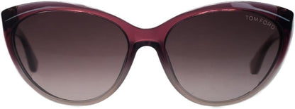 Tom Ford TF0231-01B 83Z 59mm Sunglasses Transparent Burgundy / Burgandy Gradient Lens - image 2