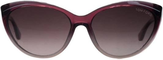 Tom Ford TF0231-01B 83Z 59mm Sunglasses Transparent Burgundy / Burgandy Gradient Lens - image 2