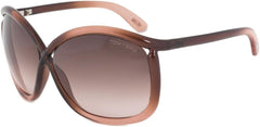 Tom Ford TF0201-CHARLIE 50F 64mm Sunglasses Light Pink / Brown Gradient Lens