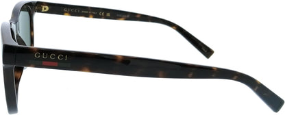 Gucci GG1985S 002 54mm Sunglasses Havana / Green Solid Lens - image 2