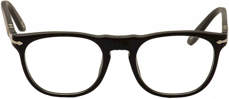 Persol PO2996V 900 50mm Eyeglasses Matte Grey Black / Clear Demo Lens - image 3