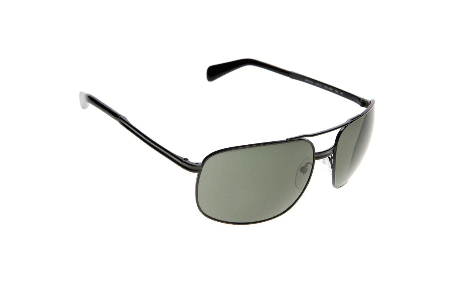 Prada Sunglasses PR60MS 1BO3O1 63mm Matte Black / Dark Green Lens